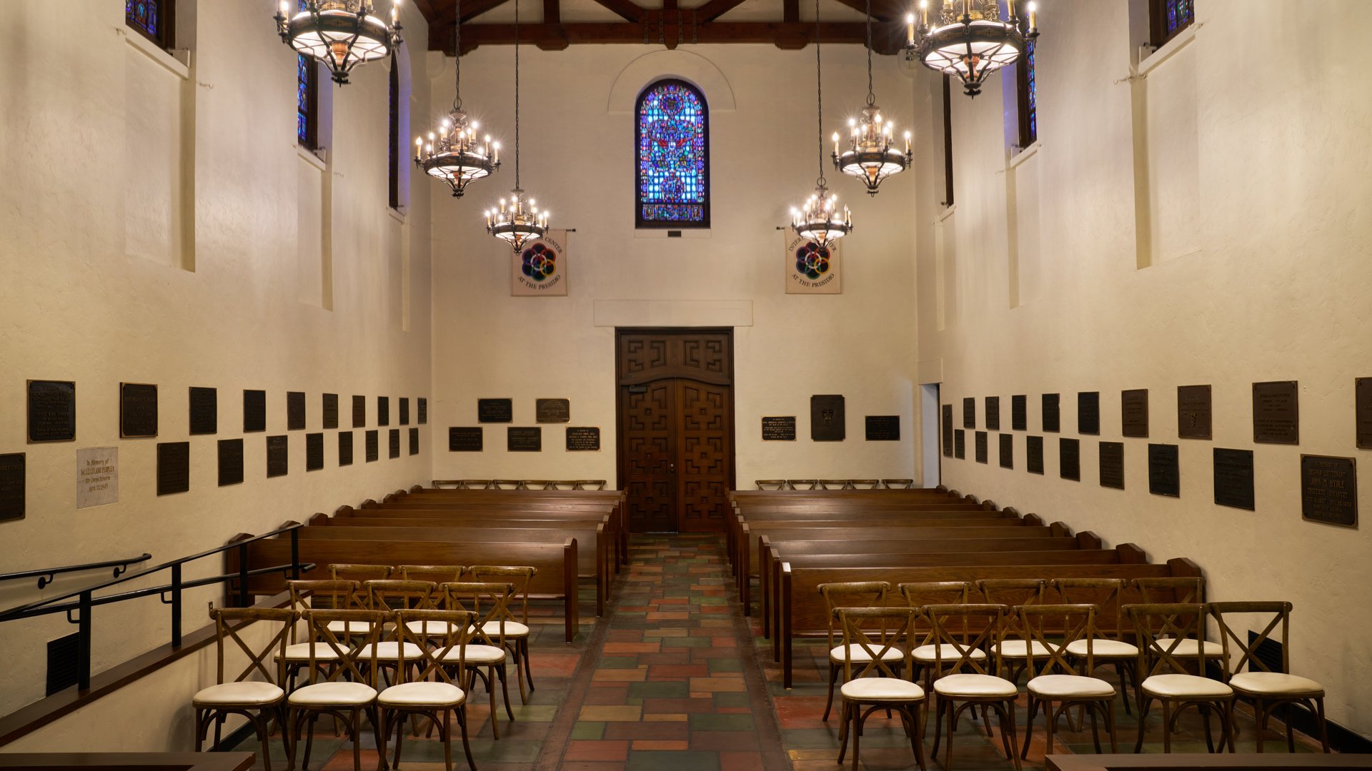 7 - Golden Gate Club - Presidio - GGC - Presidio Chapel - Indoor Ceremony