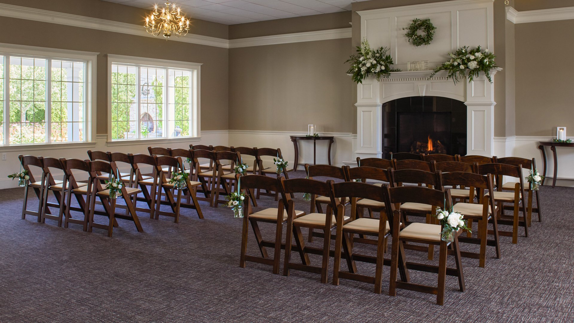 4 - Groveland Fairways - GROV - FIreside Room - Indoor Ceremony