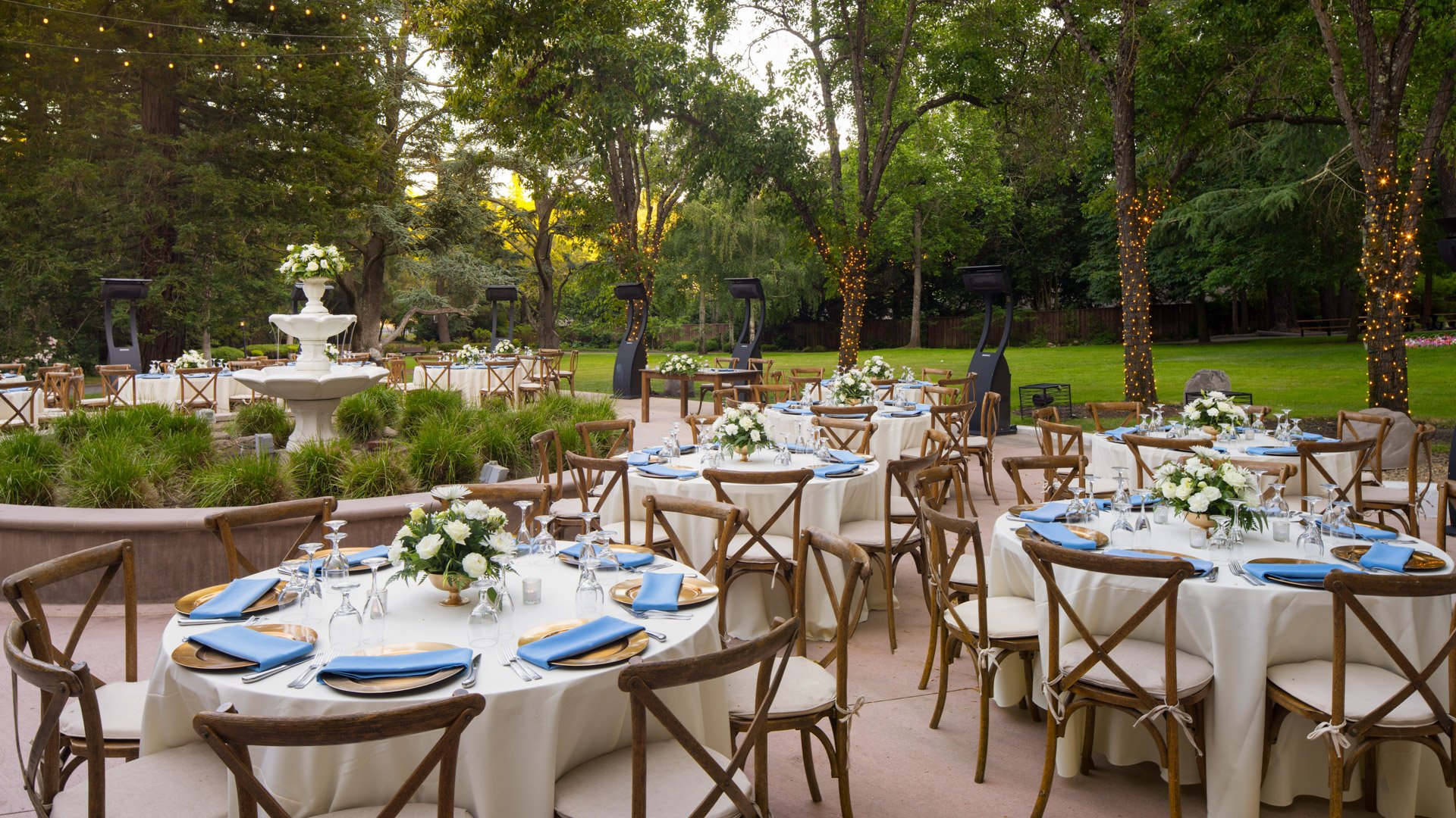 05 - Hacienda de las Flores - HACI - Reception Patio - Outdoor Reception