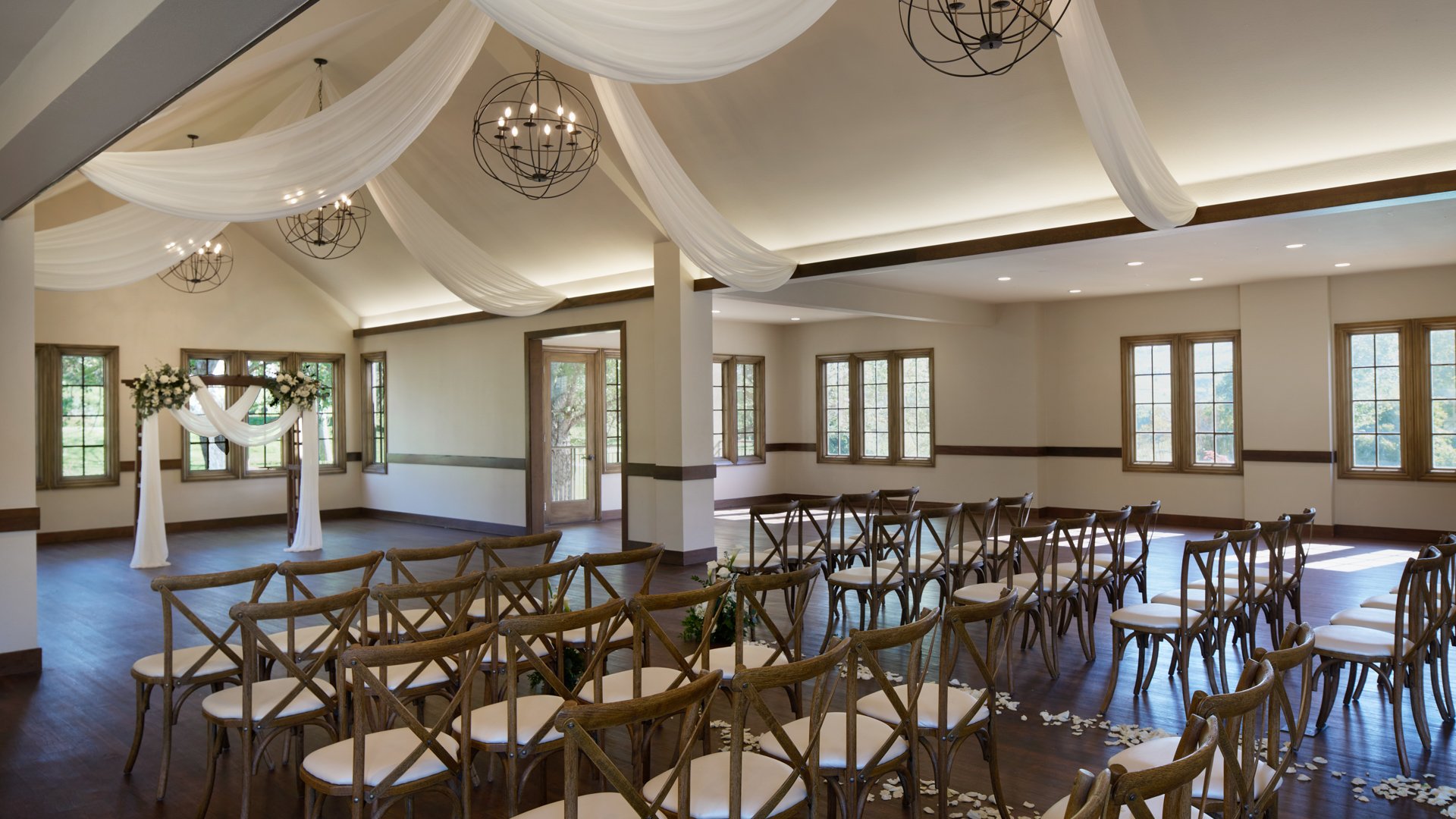 34 - Hiddenbrooke Hills - HIHI - Hiddenbrooke Hall - Indoor Ceremony
