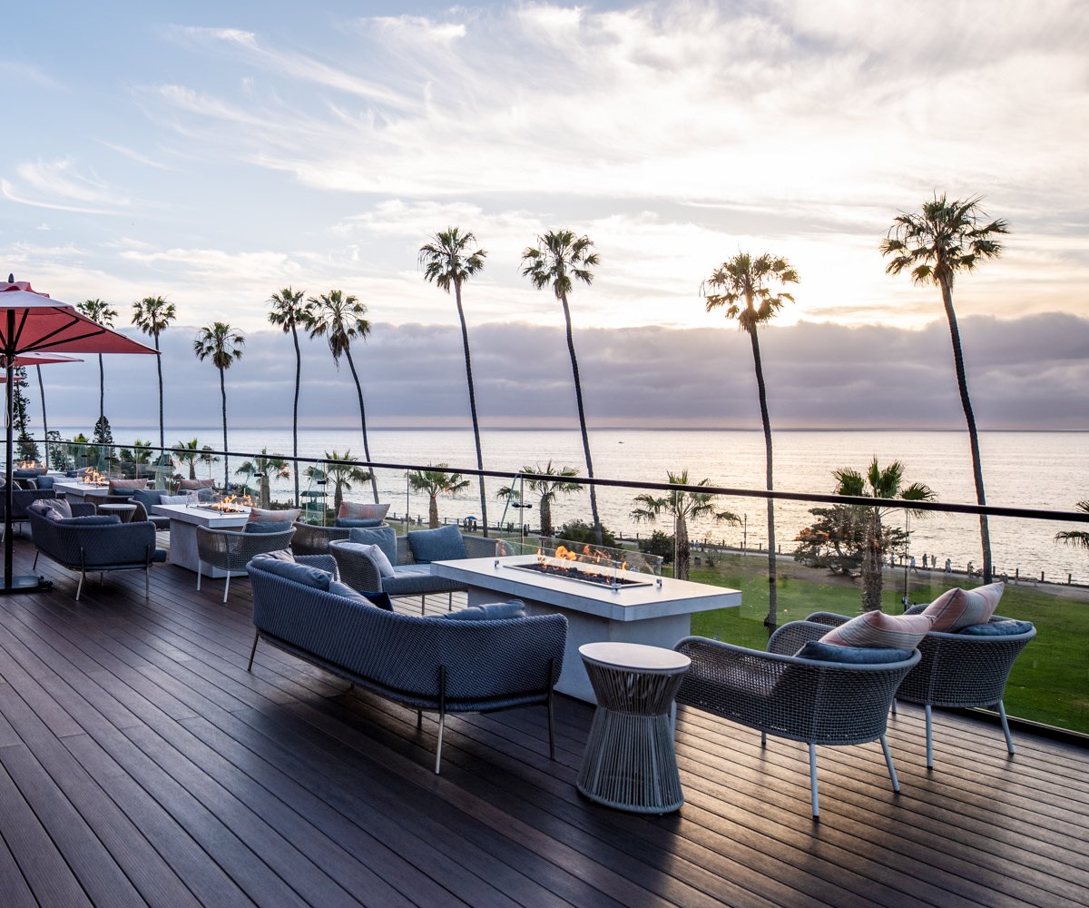 Afternoon rooftop view in La Jolla - La Jolla Cove Rooftop by Wedgewood Weddings - 12