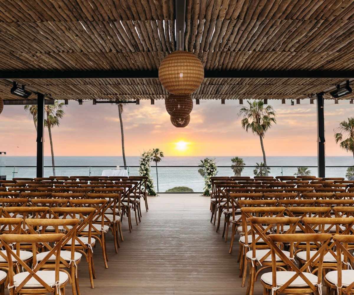 Rooftop wedding ceremony - La Jolla Cove Rooftop by Wedgewood Weddings 