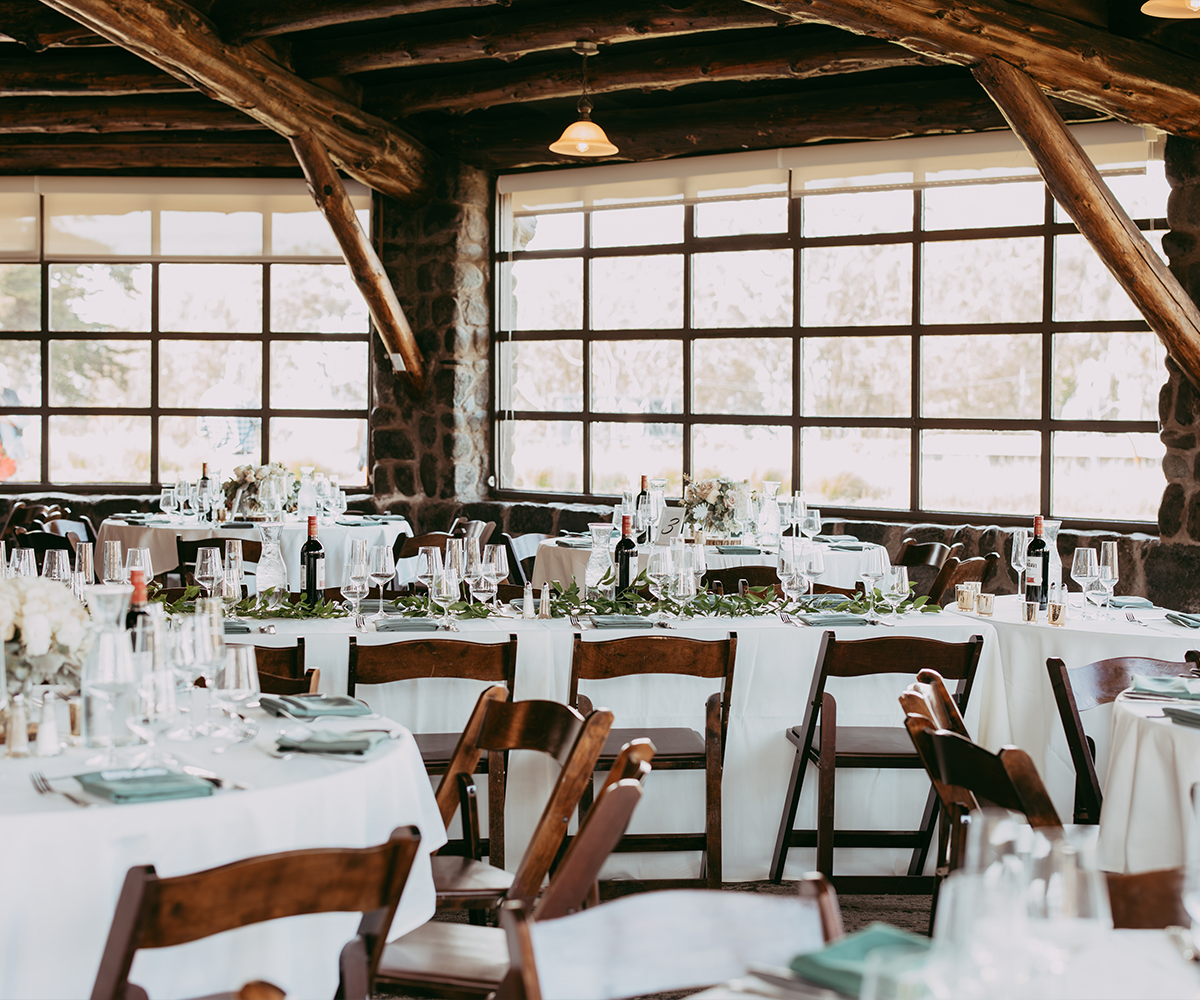 Grand hall - Log Cabin by Wedgewood Weddings