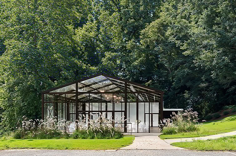 Molly's Lakeside Glass Pavilion