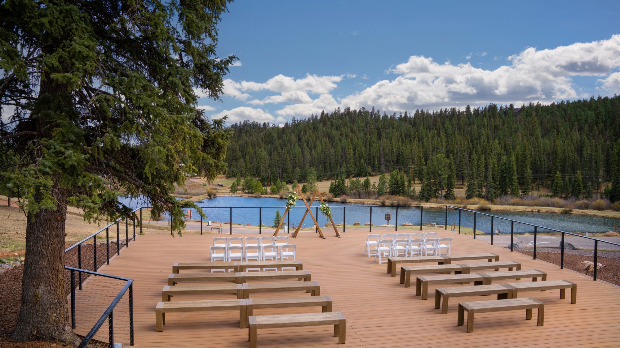05 - Mountain View Ranch - Lakeview - MTVR  - Lakeview Ceremony Deck - Ceremony