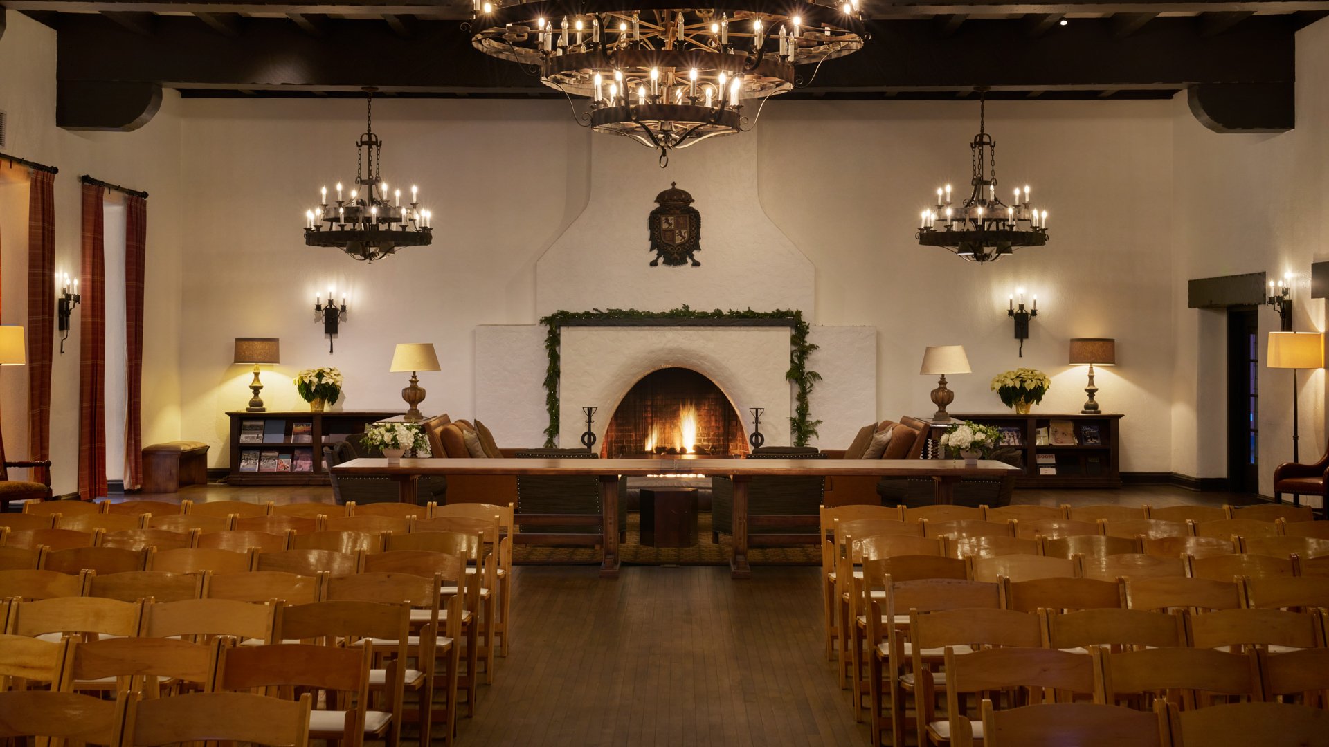 22 - Officers Club - OFFC - Presidio - Moraga Hall - Indoor Ceremony
