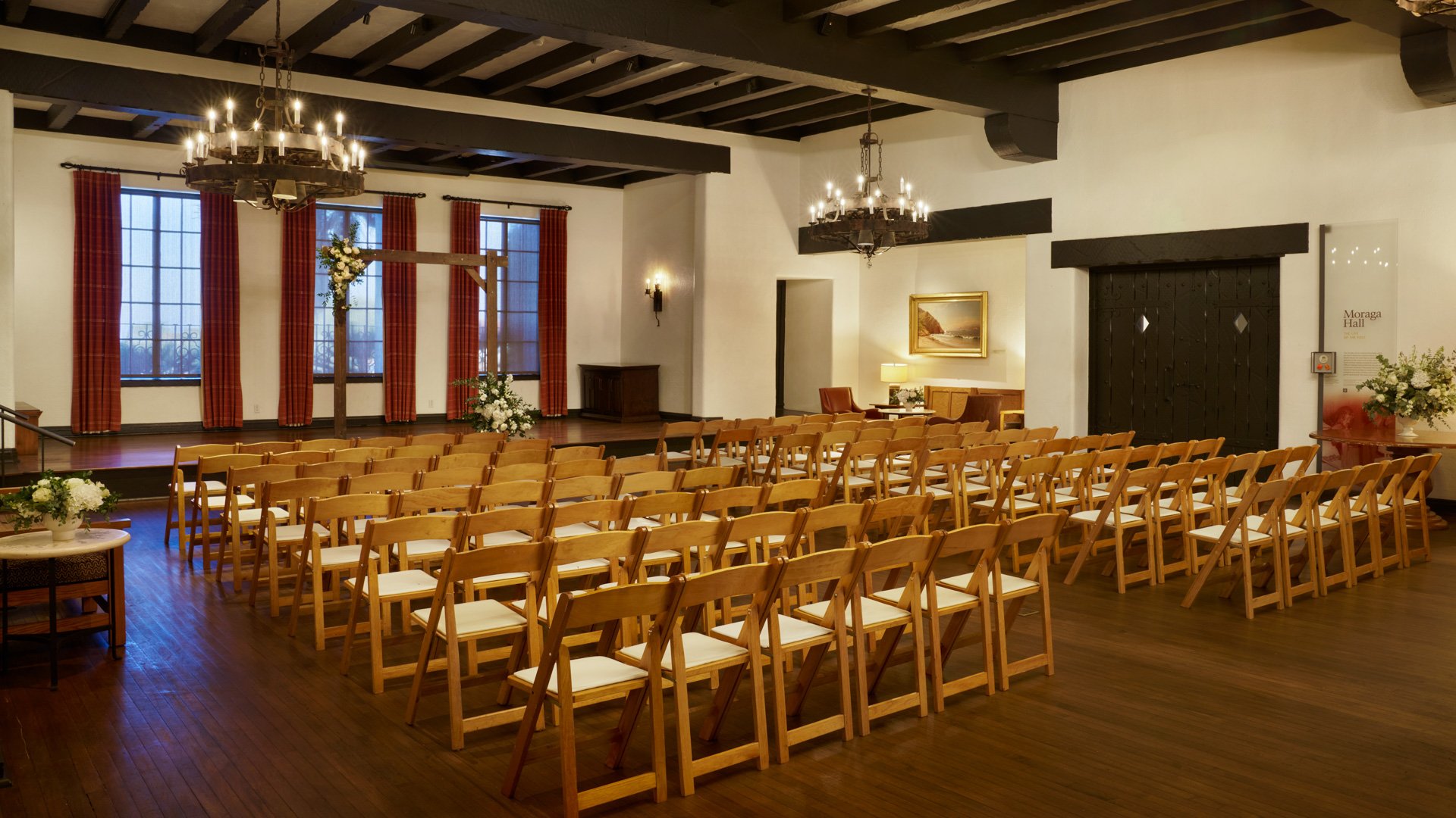 7 - Officers Club - OFFC - Presidio - Moraga Hall - Indoor Ceremony