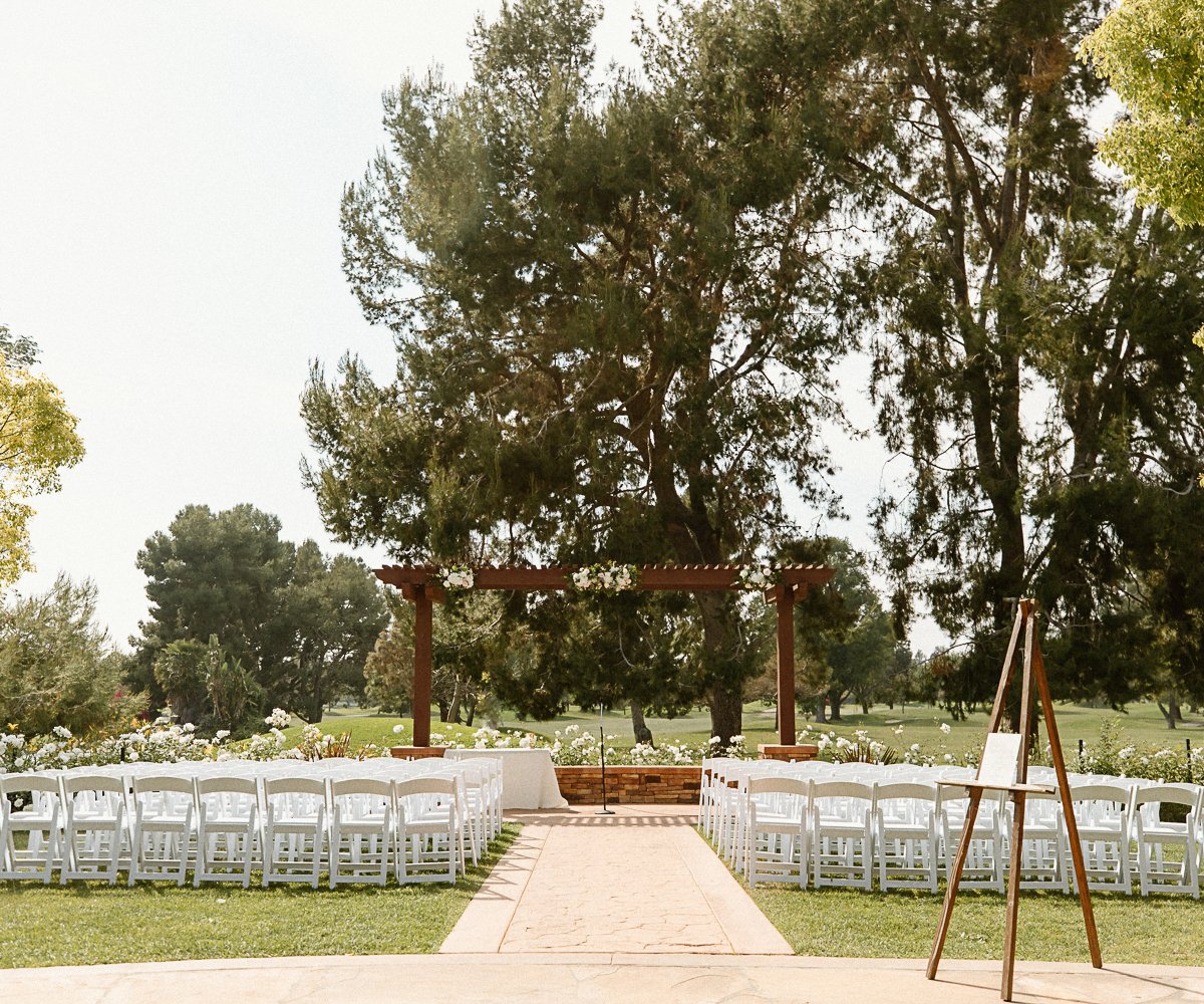 Ceremony site with arch - Rio Hondo by Wedgewood Weddings