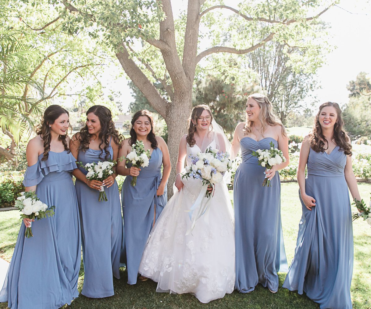 Wedding party, spring colors, Rio Hondo by Wedgewood Weddings