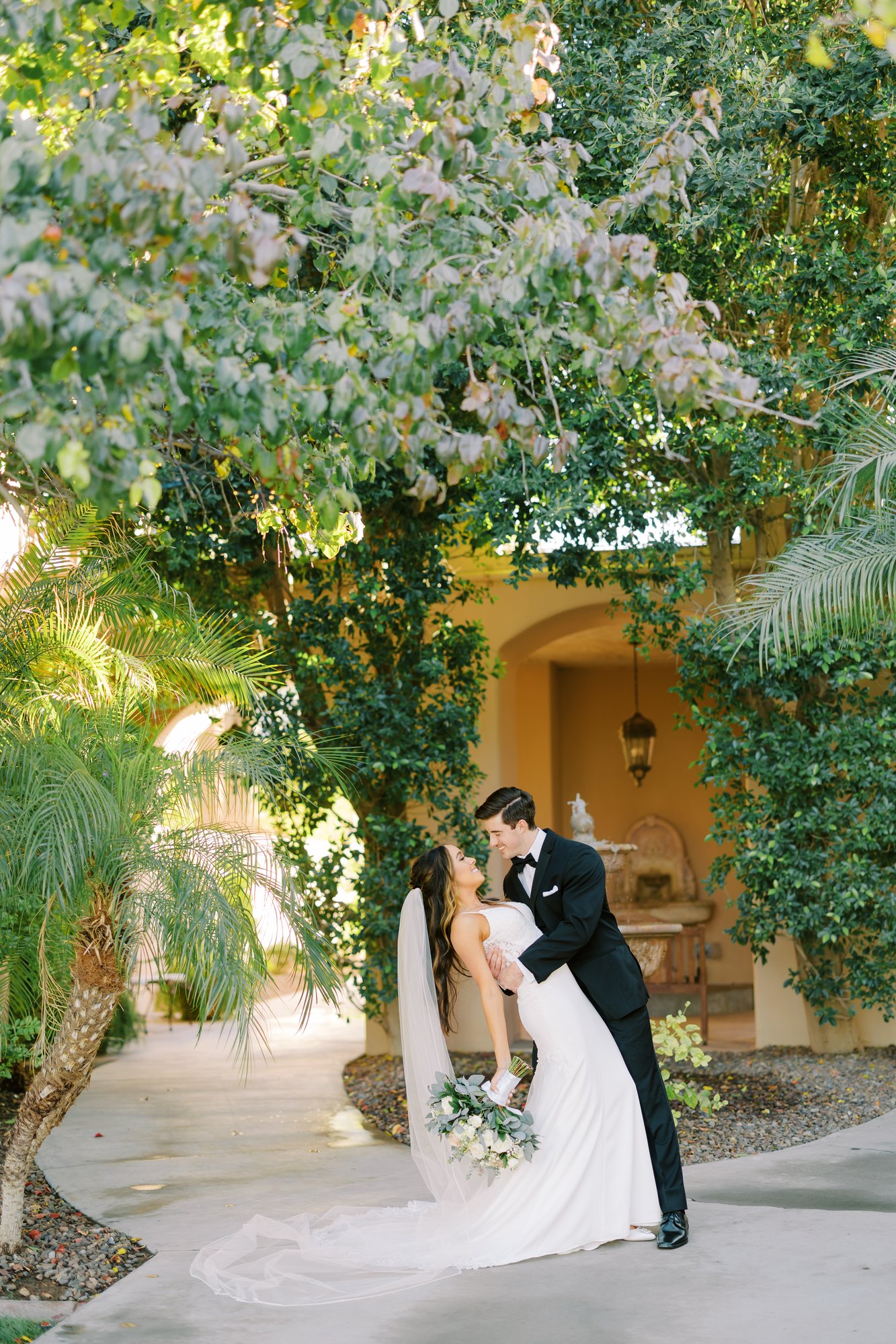 Couple out front at Secret Garden