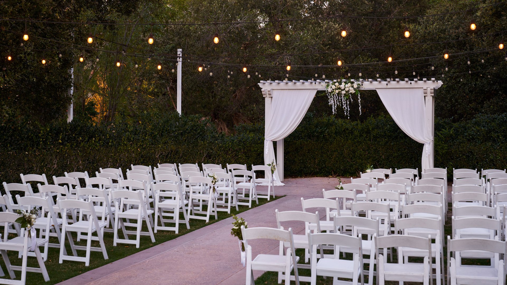 12 - Sierra La Verne - SIEL - Garden Ceremony - Outdoor Ceremony