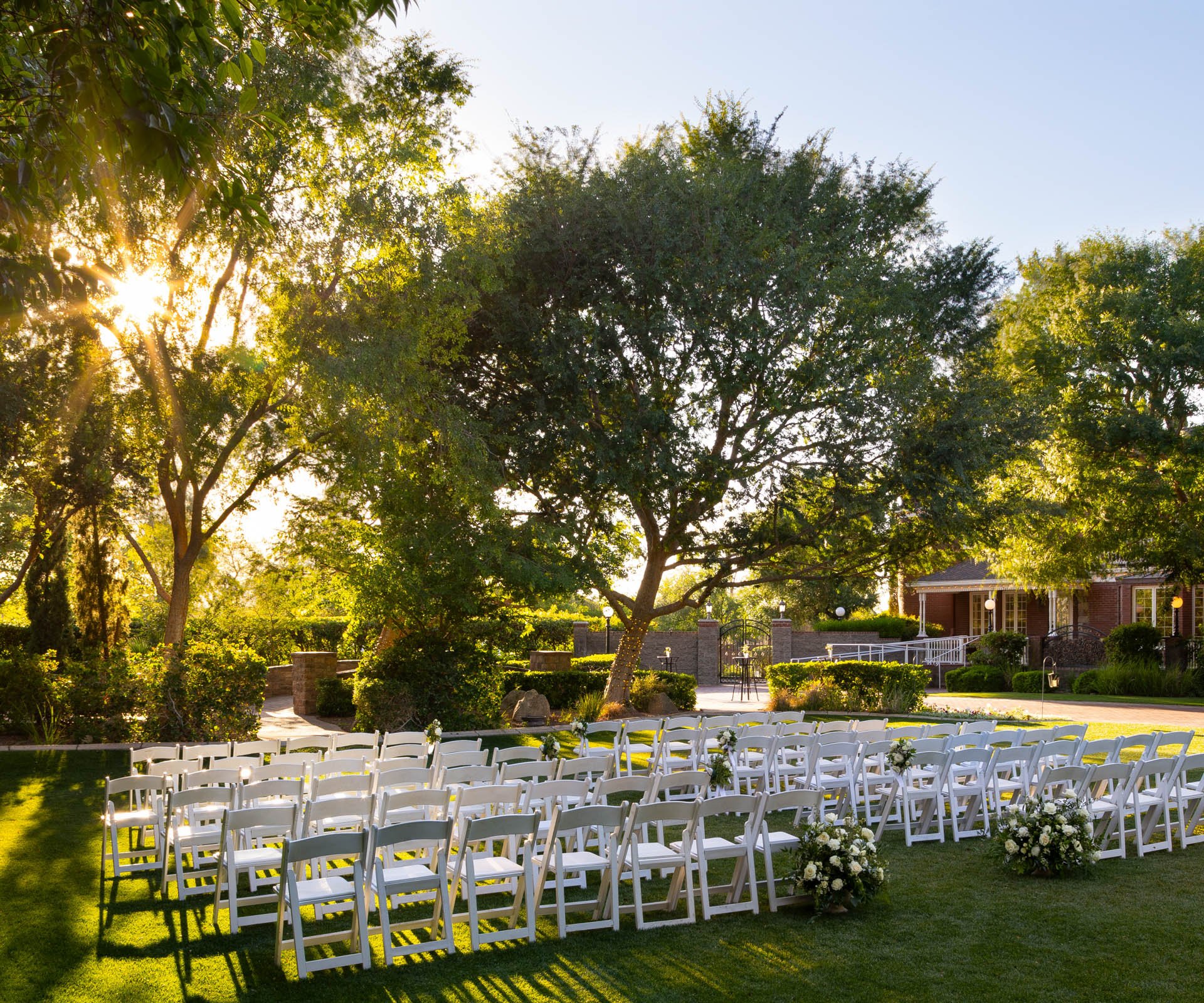 1 - Stonebridge Manor - STOB - Manor Courtyard Arbor - Ceremony_