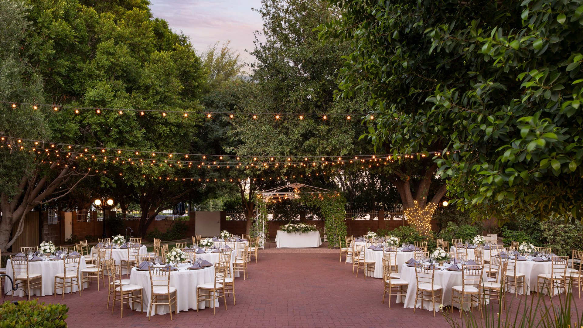 3 - Stonebridge Manor - STOB - Manor Courtyard - Outdoor Reception