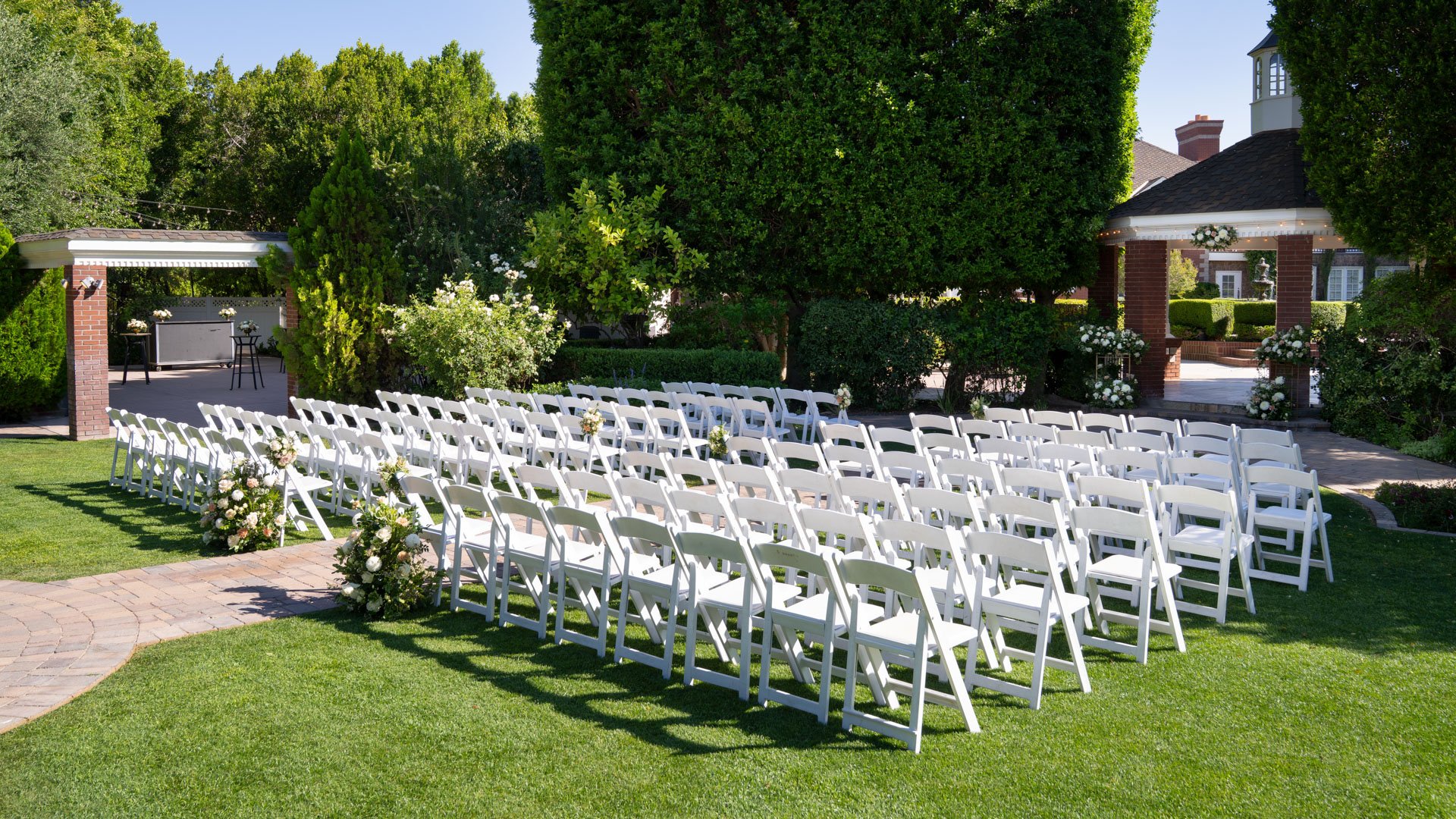 39 - Stonebridge Manor - STOB - Garden Pavilion Gazebo - Ceremony