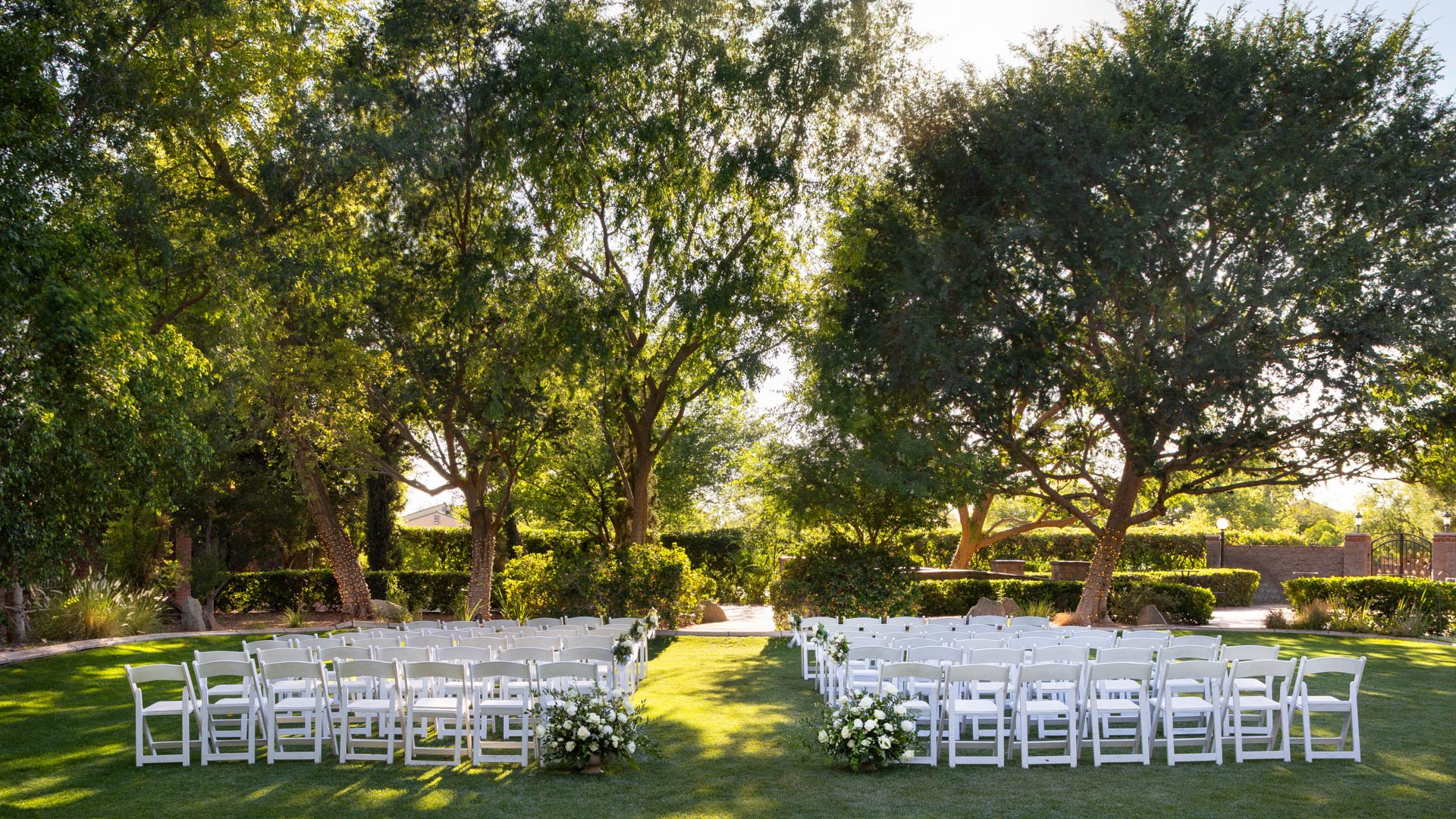 4 - Stonebridge Manor - STOB - Manor Courtyard Arbor - Ceremony_