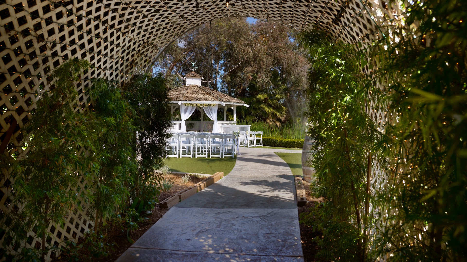 24 - The Orchard - ORCH - Oleander Way - Tunnel towards the Ceremony