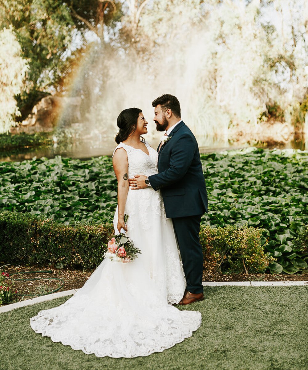 Couple at The Orchard by Wedgewood Weddings