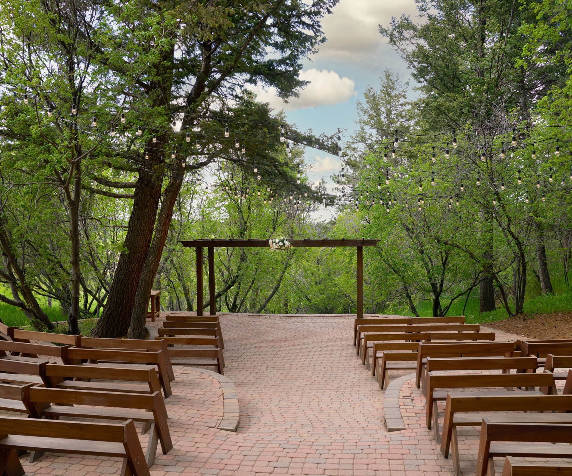 1 - The Pines - TPIN - Aspen Wedding Terrace - Outdoor Ceremony
