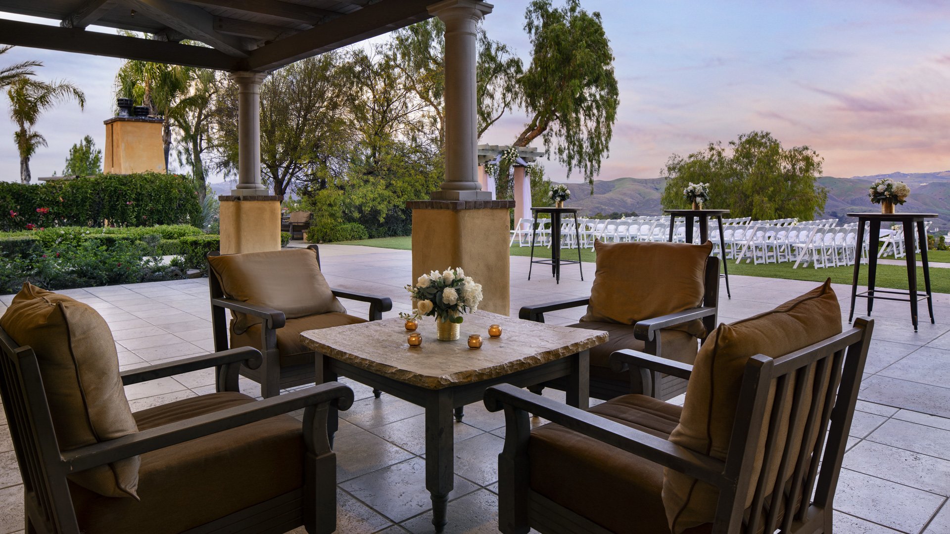 7 - The Retreat - RETR - Terrace Patio - Cocktail Hour