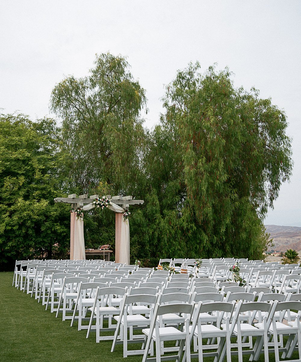 Outdoor ceremony at The Retreat by Wedgewood Weddings