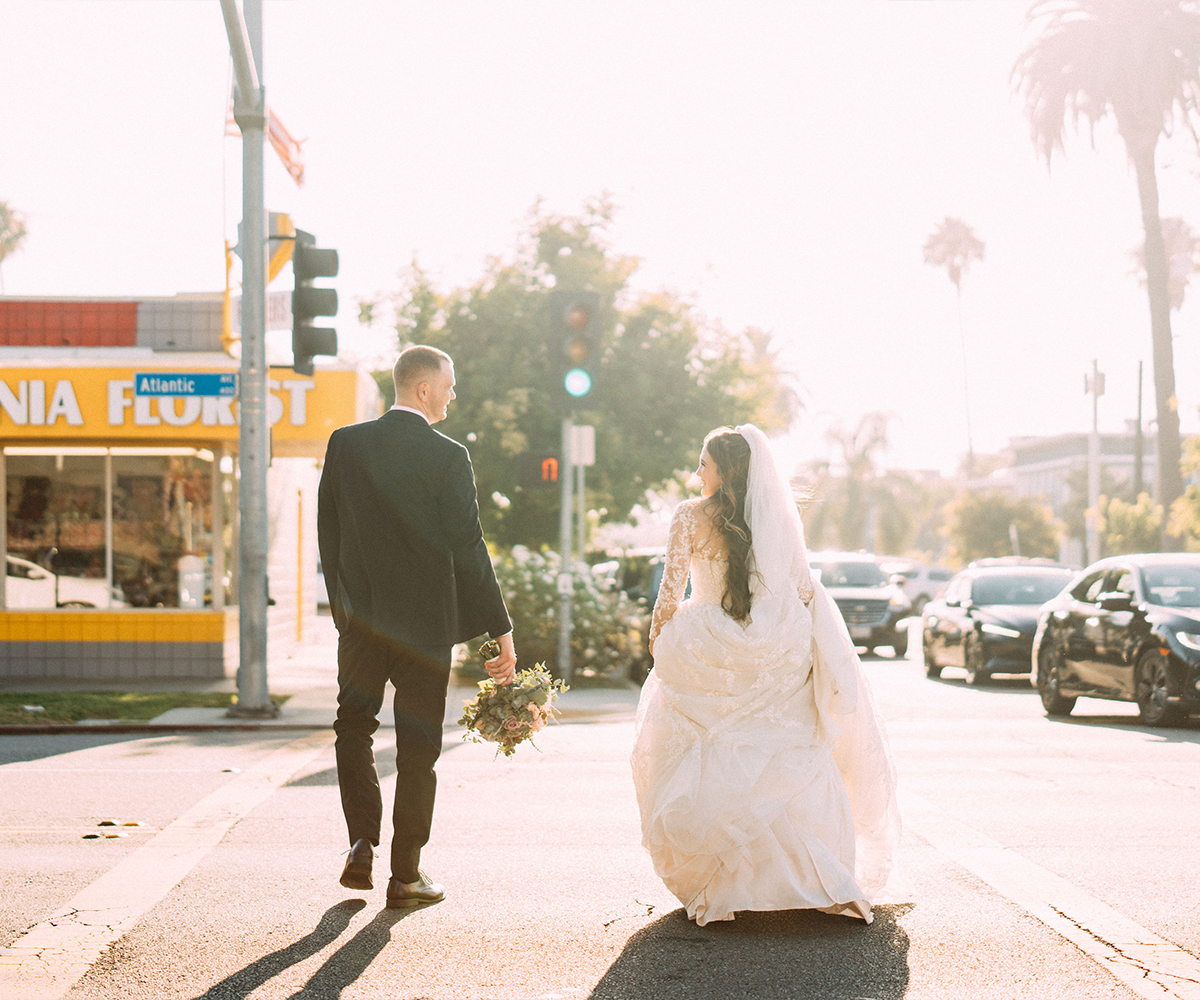 Street photo op - The Sanctuary by Wedgewood Weddings