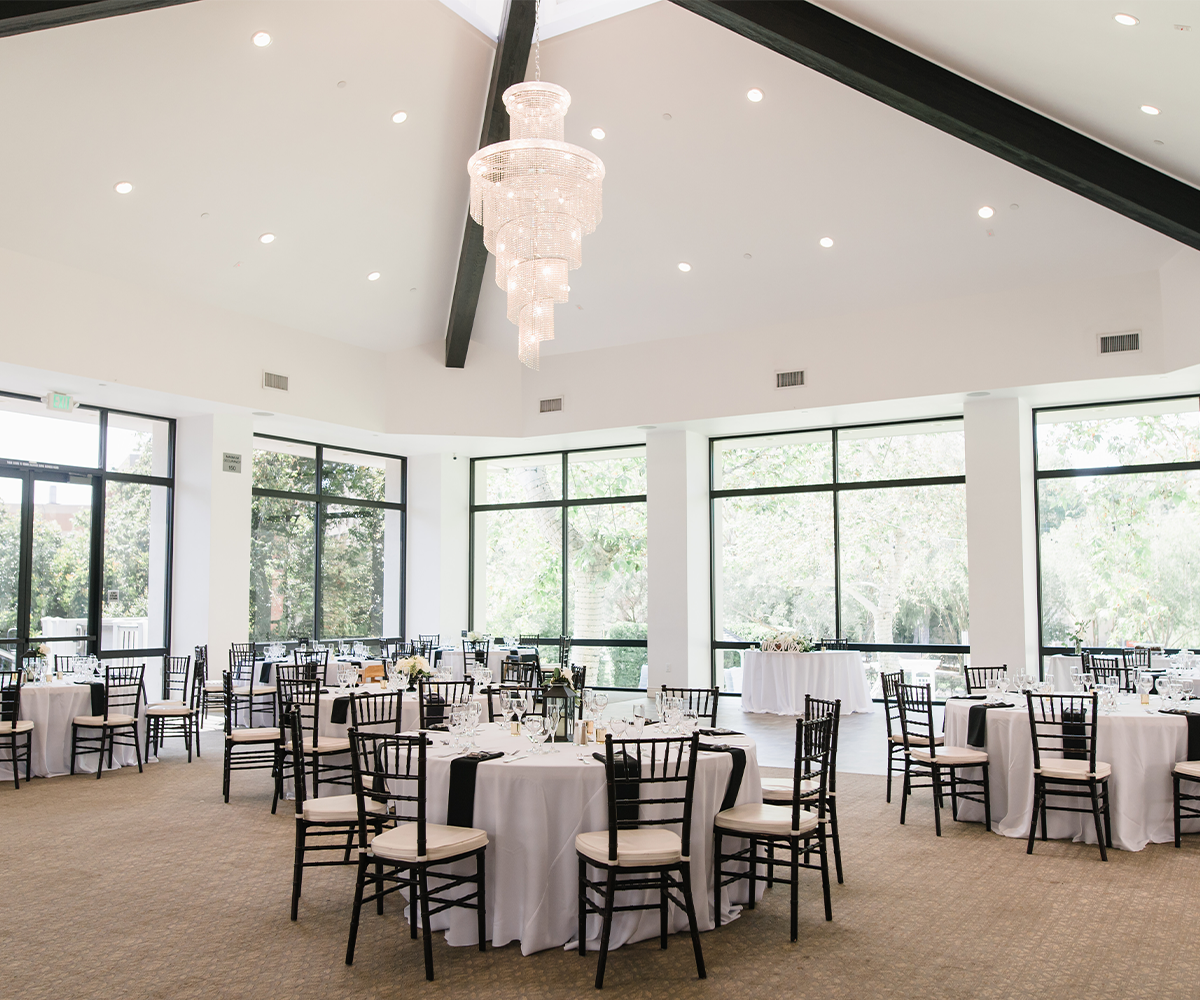 Black and white reception - University Club by Wedgewood Weddings