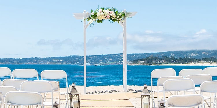 Carmel Fields par Wedgewood Weddings Beach Autel