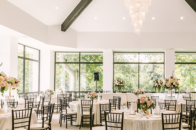 University Club by Wedgewood Weddings open reception space