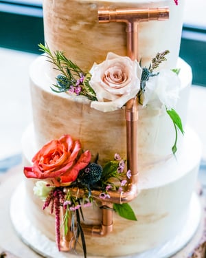 Industrial Cake - Galway Downs - Wedgewood Weddings
