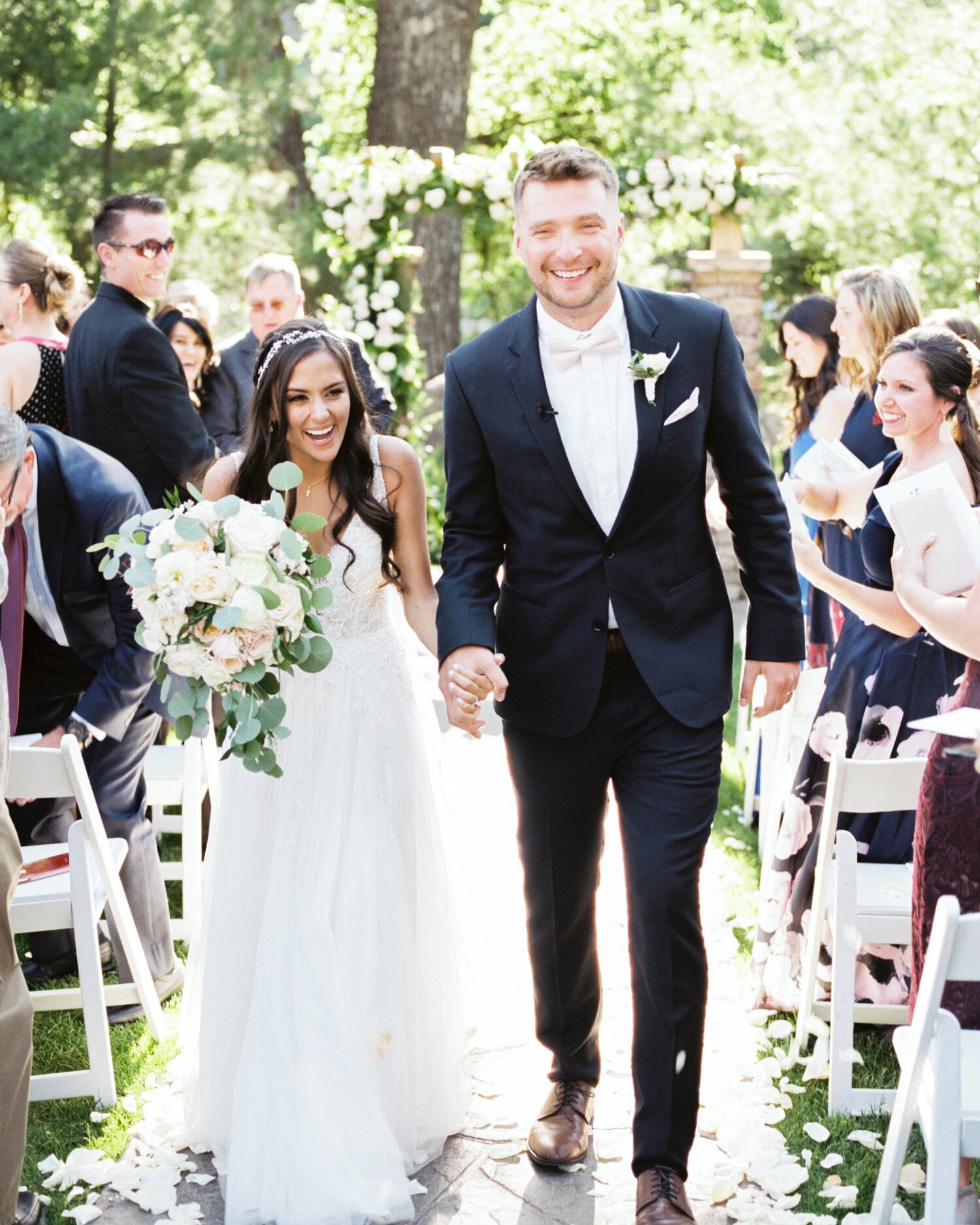 Annie & Jake Walk Down The Aisle as Newlyweds - Boulder Creek