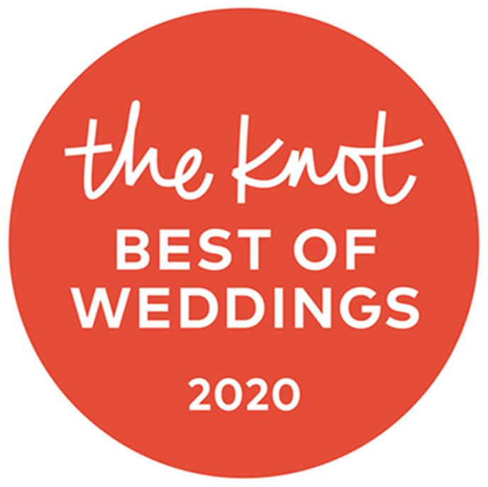 Best of Weddings Award 2020 by The Knot to Wedgewood Weddings 