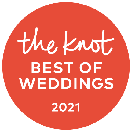 Best of Weddings Award 2021 by The Knot to Wedgewood Weddings 