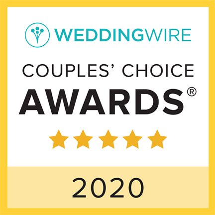 WeddingWire Couples Choice Award 2020 to Wedgewood Weddings 