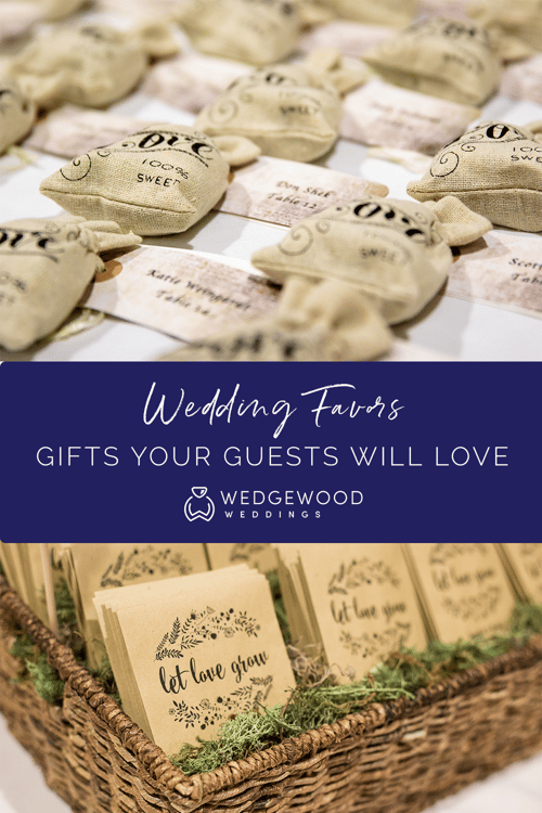 There are so many creative ways to put together wedding favors. Make yours unique, yet fun! Here are some great ideas for favors your guests will enjoy taking home!