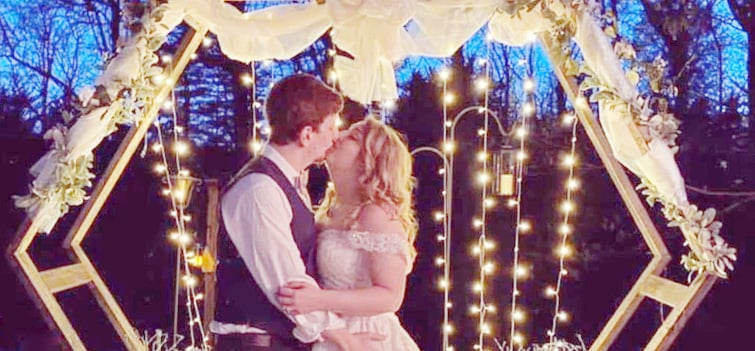 Autumn and Christian Millers Famously Virtual Wedding in 2020