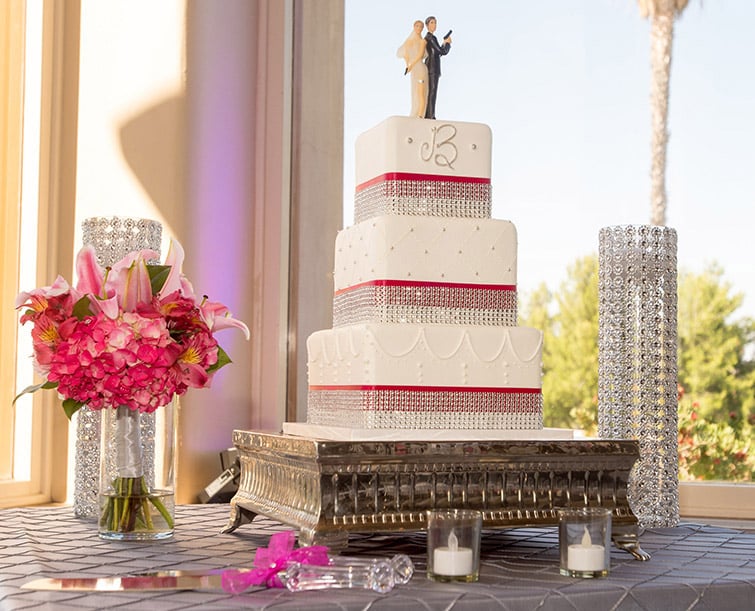 Brilliant Cake Topper - Wedgewood Weddings