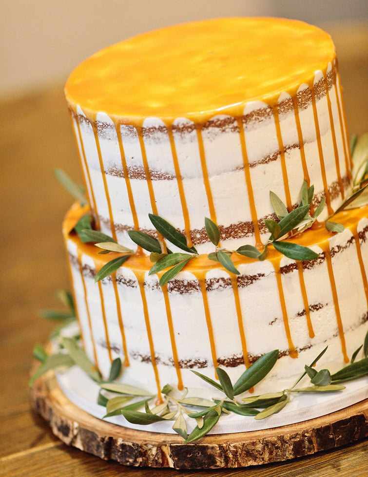 Caramel Wedding Cake - Wedgewood Weddings
