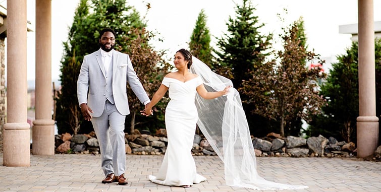 Chris and Hopes December Wedding at Ashley Ridge by Wedgewood Weddings in Colorado