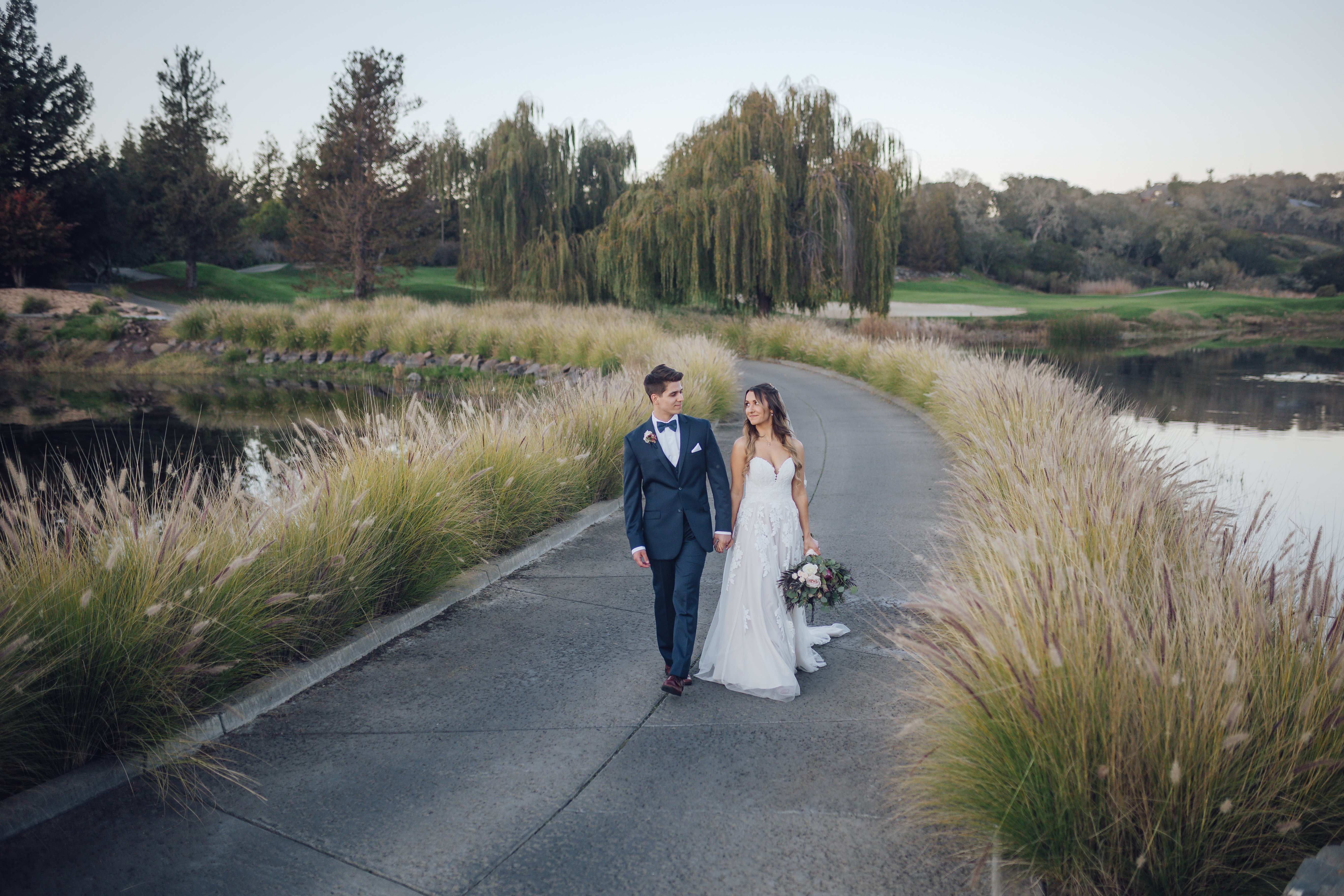 Couple outside at StoneTree Estate