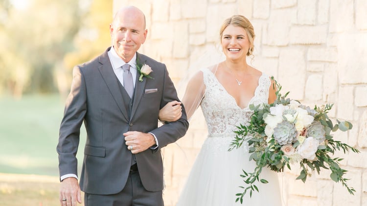 Walking Down The Aisle: The Joy and Pride is Unmistakeable