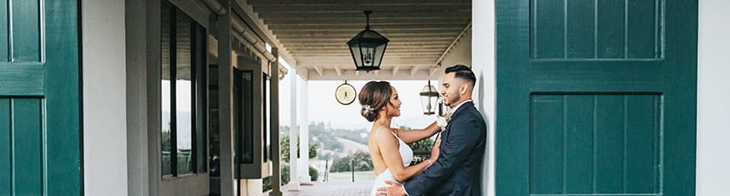Danah and Daniel share a moment at Eagle Ridge By Wedgewood Weddings