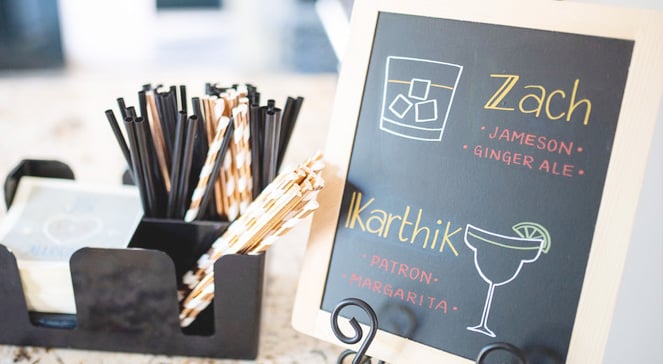 Details at Zach and Karthik's Wedding - Cocktails - Jefferson St Mansion By Wedgewood Weddings