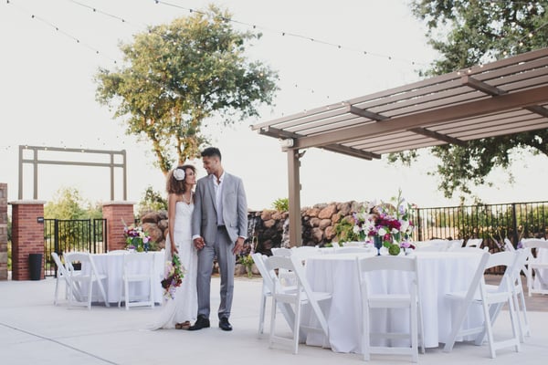 Bride and Groom at Evergreen Springs by Wedgewood Weddings