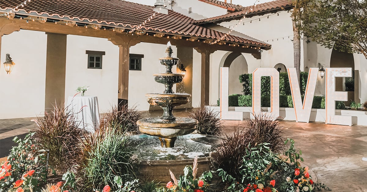 Fallbrook Estate, Spanish Courtyard