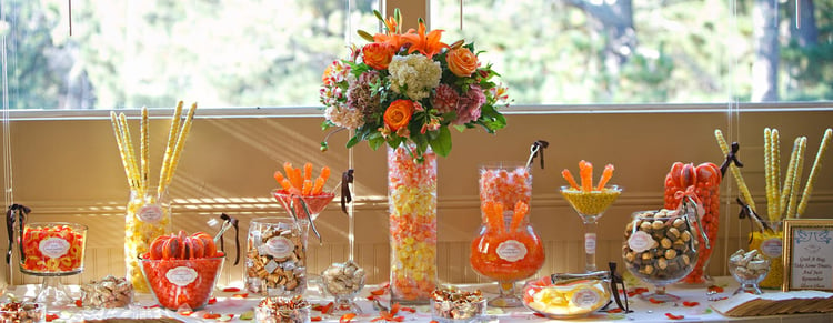 Fall Wedding Candy