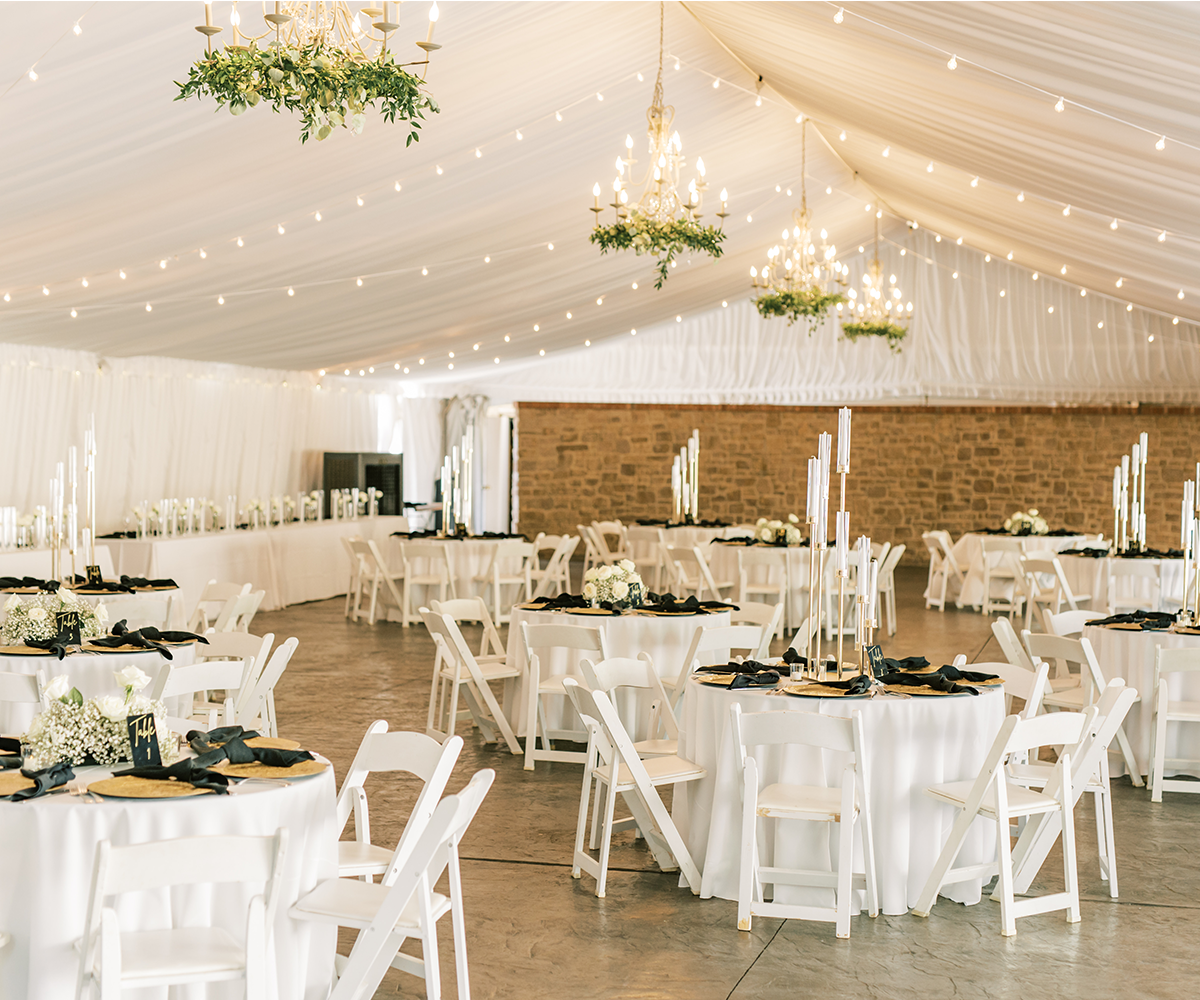 Garden Pavilion Reception at Stonebridge Manor