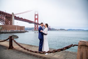 Golden Gate Bridge Photo Op -Presidio by Wedgewood Weddings