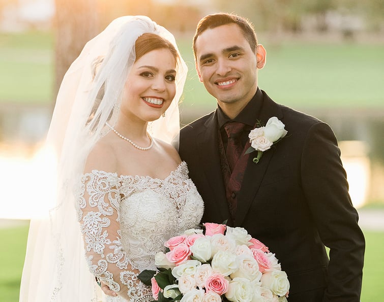 Hannah & Isaiah's Beautiful Wedding at Ocotillo Oasis | Tara Nichole Photo
