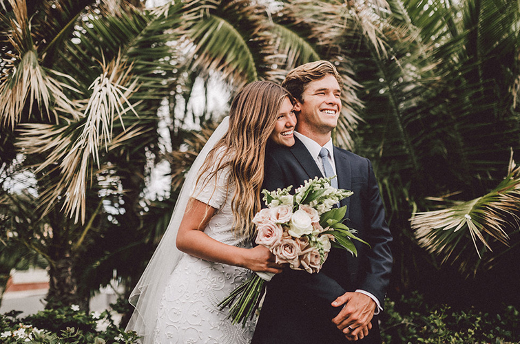 Our Colby Falls wedding venue looks tropical year round!