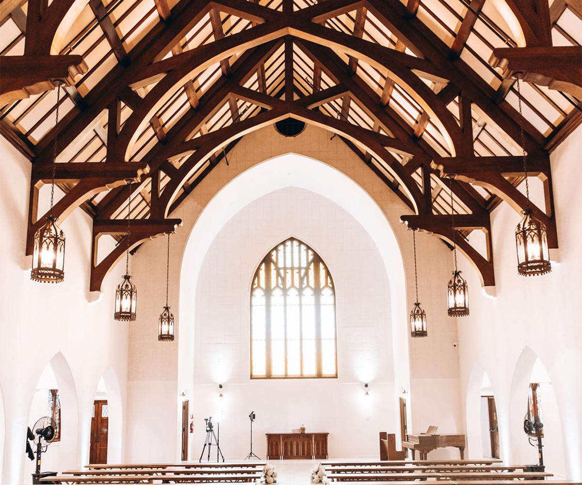 Interior of The Sanctuary by Wedgewood Weddings